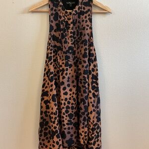 Vans. Leopard Dress. M